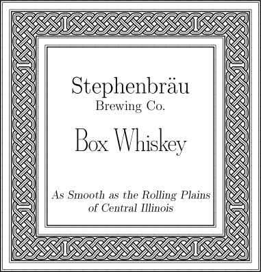 [Box Whiskey Label]